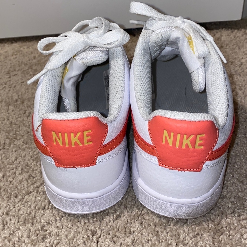 Women's Nike Court Vision Sneakers Sea Coral - Picture 9 of 11